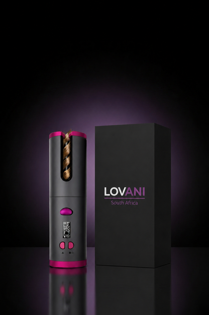 LOVANI™ CurlGlo Cordless Auto Curler